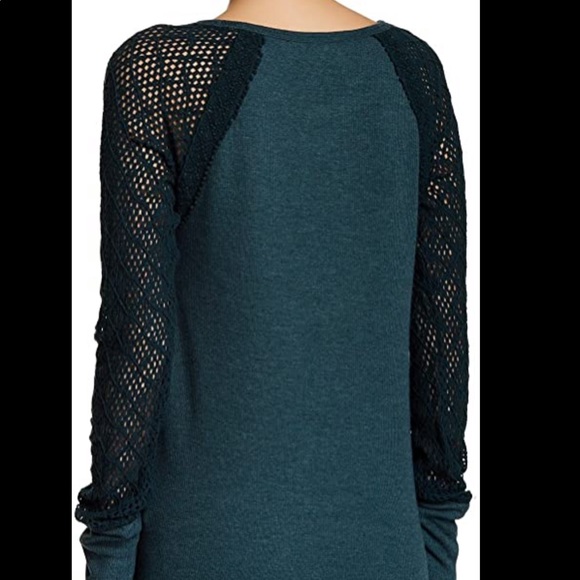 Green Long Sleeve Sweater - Picture 4 of 4